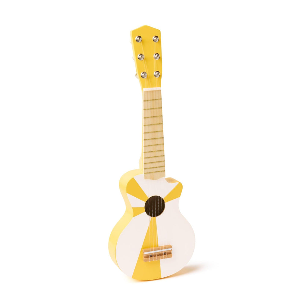 Gitaar - Geel met wit