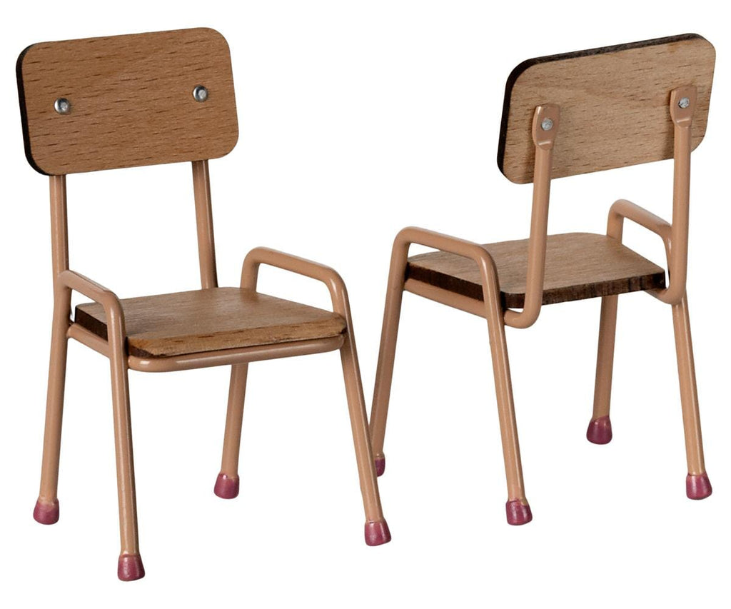 Tafel- en stoelenset voor muizen