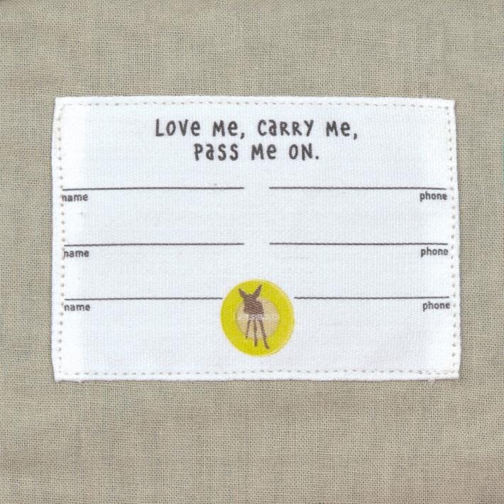 Little One & Me Square rugzak - Small - Caramel