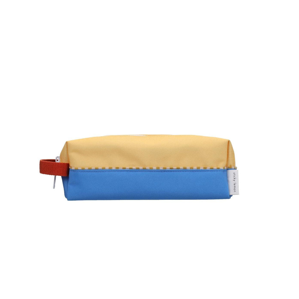 Pennenzak - Wonders Sandy yellow + Radar blue