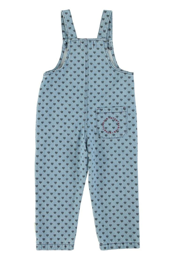 Tuinbroek - Denim Hearts