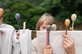 Twin-souls puppets - Houten poppetjes