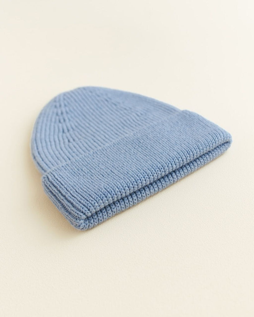 Beanie Fonzie Adult - Light Blue