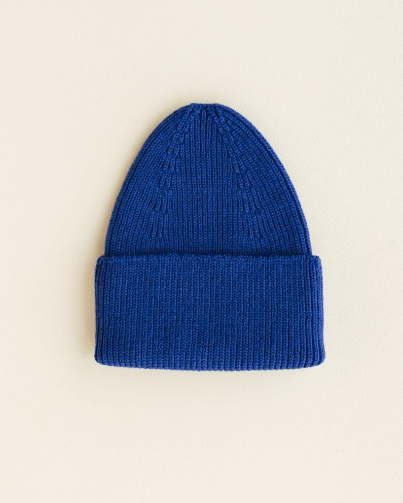 Beanie Fonzie Kids - Cobalt blue