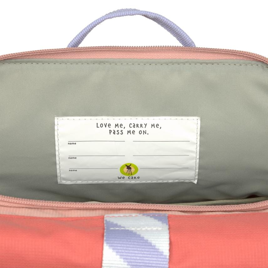 Medium Rolltop rugzak - Sunny Explorer - Roze