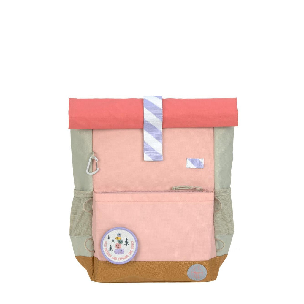 Medium Rolltop rugzak - Sunny Explorer - Roze