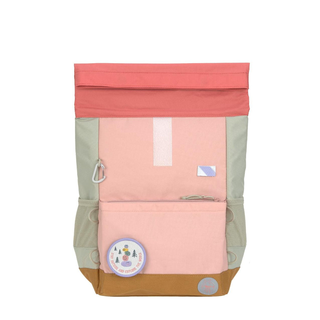 Medium Rolltop rugzak - Sunny Explorer - Roze