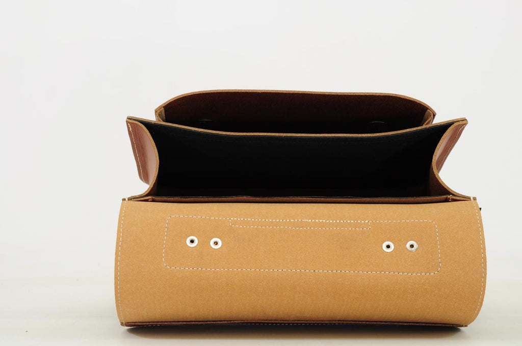 Lederen kleutertas - Rabbit Chestnut