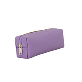 Lederen pennenzak - Purple