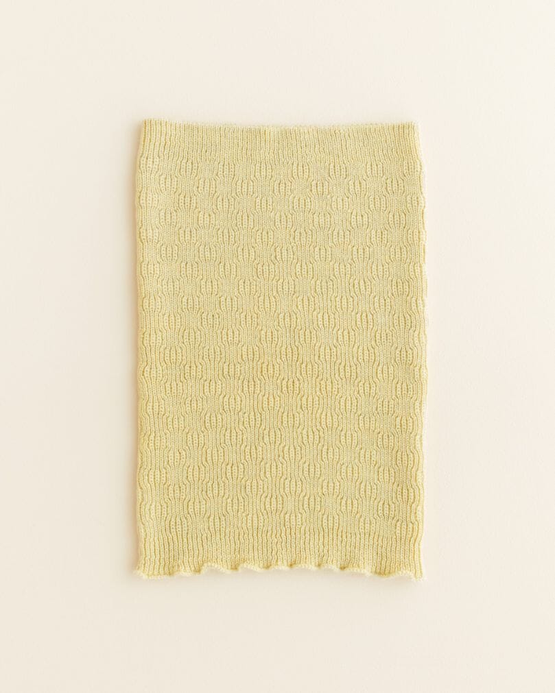 Tube scarf Gigi - Light Yellow - Hvid