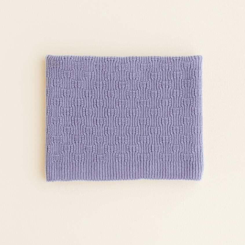 Tube scarf Gigi - Lilac - Hvid
