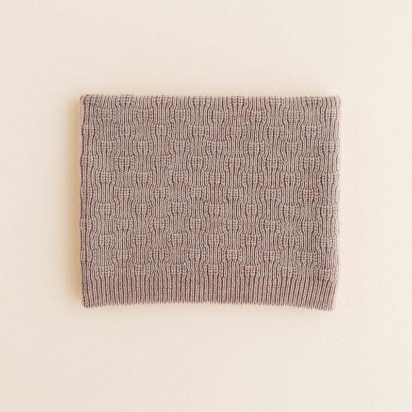 Tube scarf Gigi - Sand - Hvid