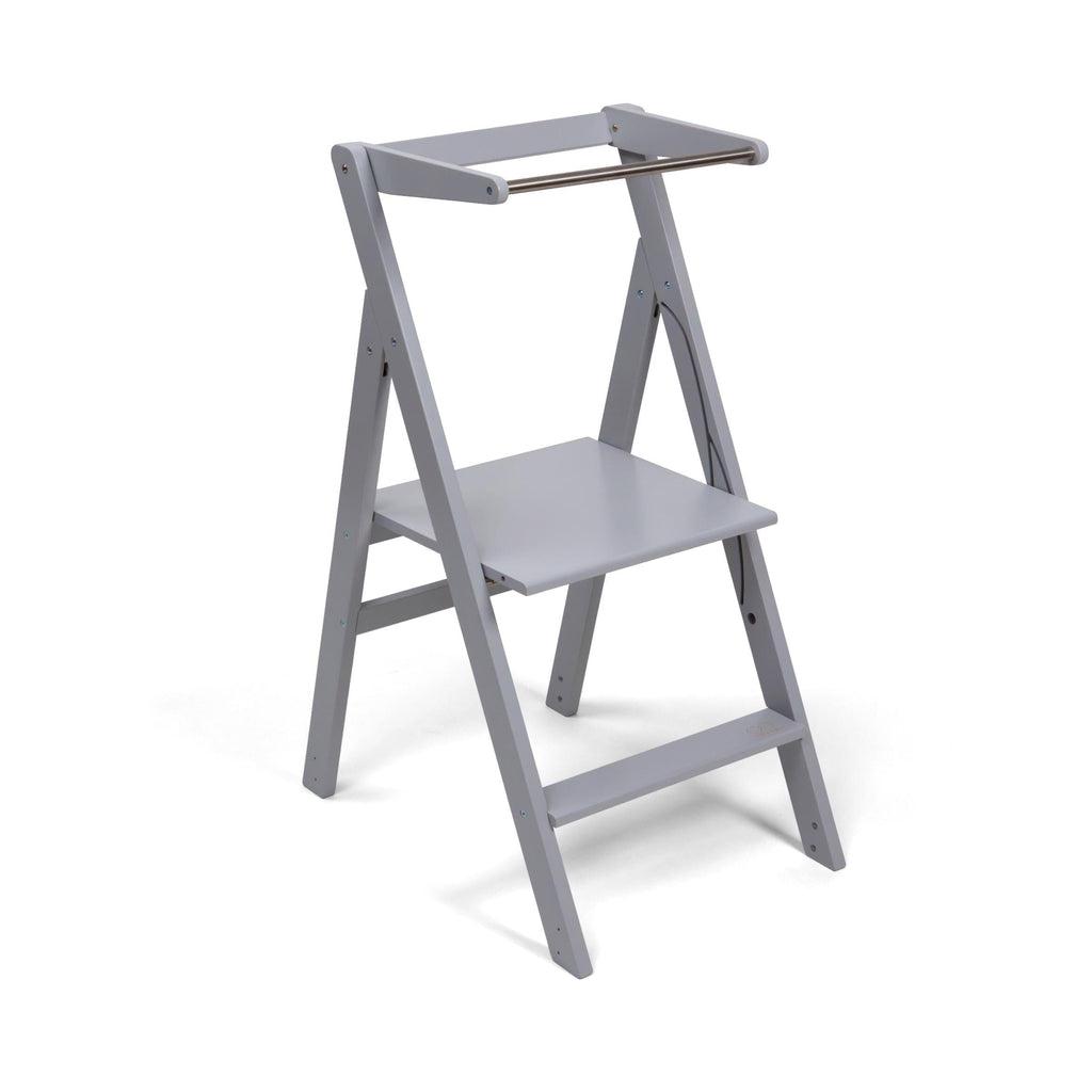 Opvouwbare & verstelbare leertoren Step'n'Fold - Grijs - Ette Tete