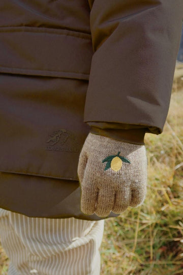 Filla handschoenen - Lemon/Stripe