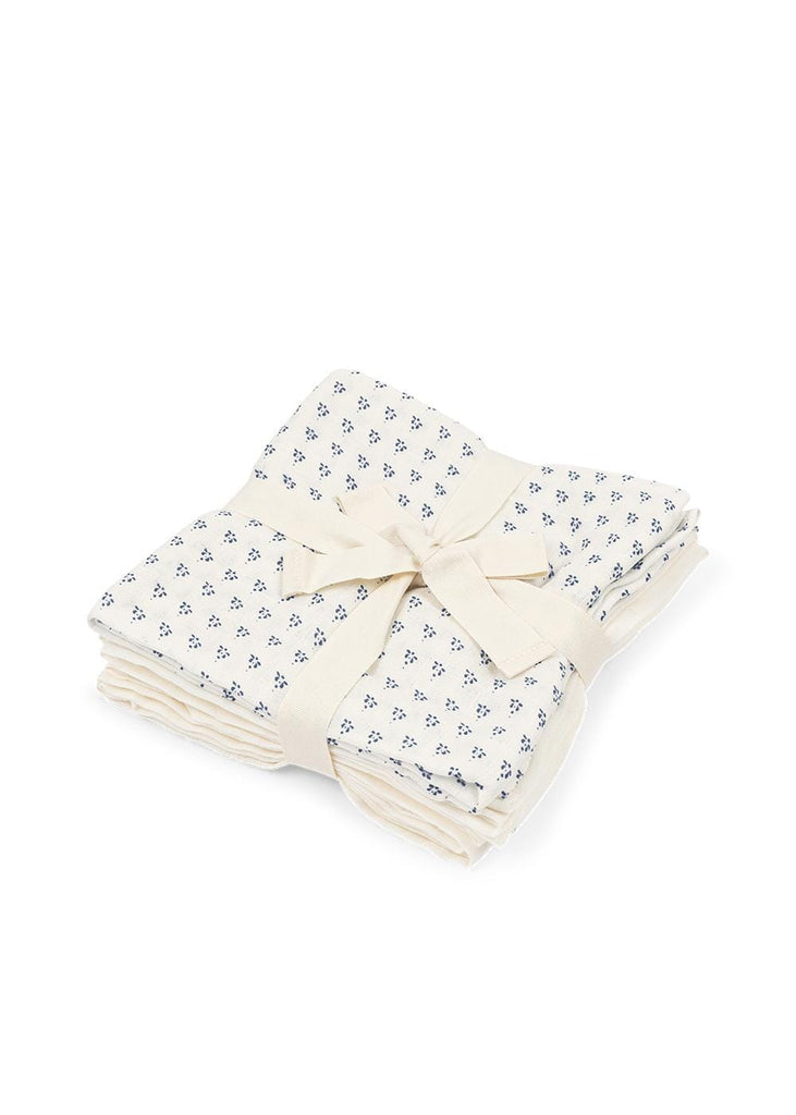 Tetradoeken 3 pack muslin cloth Bellini - Punto Blu