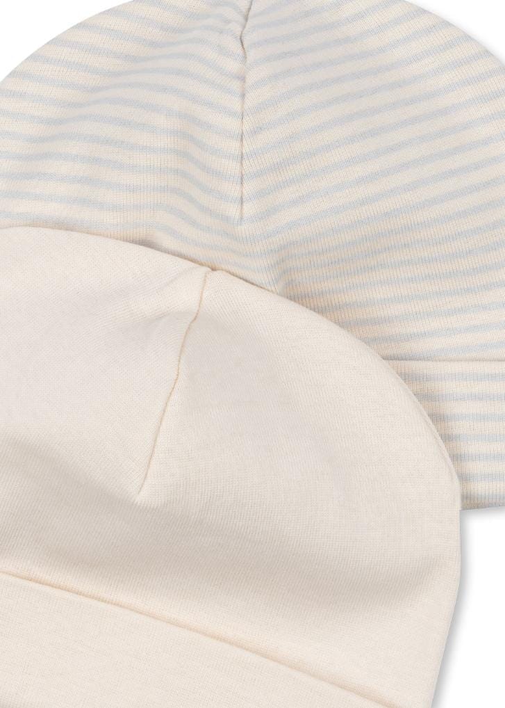 Set van 2 Fio babymutsen - Blue Mix