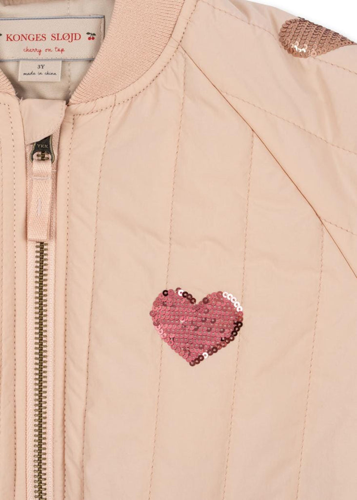 Juno Sequin Bomberjas - Cameo rose