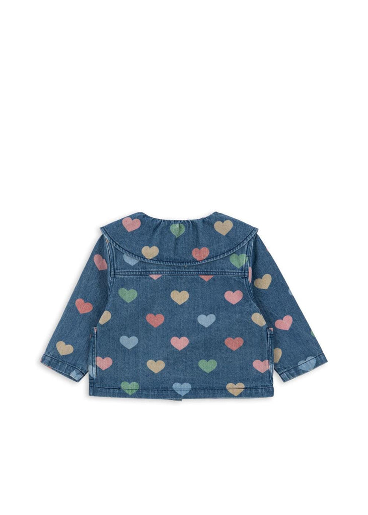 Magot denim shirt - Bon coeur coloré