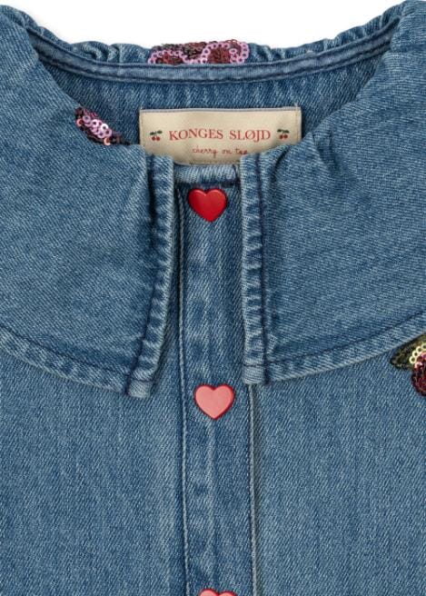 Magot denim shirt - Sequin vitamins