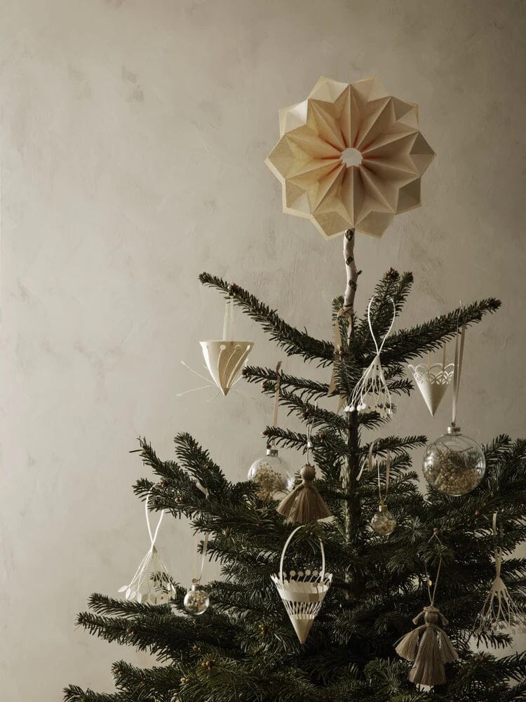 Paper sun - Christmas tree topper - Ferm Living