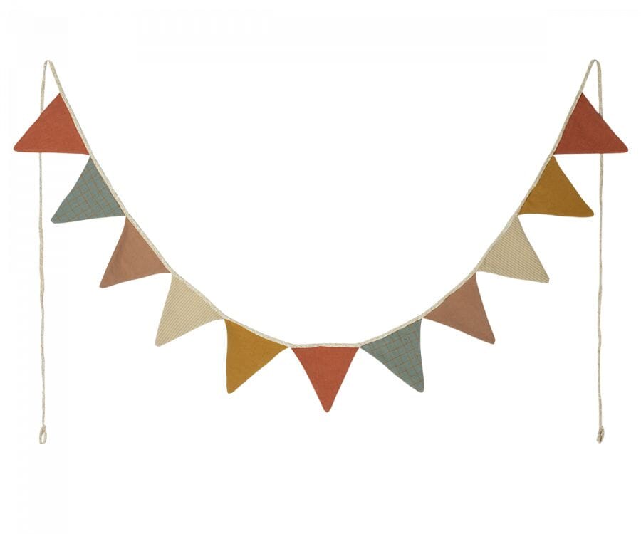 Vlaggetjes slinger - Multi