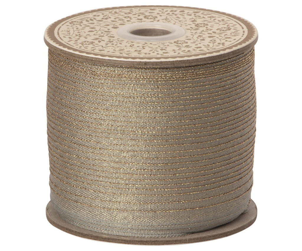 Inpaklint - Grey/Lurex 200m - Maileg