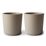 Drinkbeker set van 2 - Vanilla - Mushie