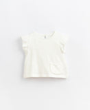 Flamé Jersey T-Shirt - Plaster Kurzarm - Play Up