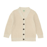 V-neck Cardigan - ecru - FUB