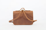 Cartable de maternelle en cuir - Cartable marron Ranger - Sacs d'équitation