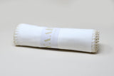Yaarn - Muslin swaddle 120x120cm handgemaakt Large - Beige