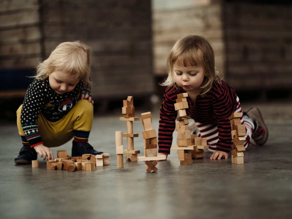 Wooden Story - Houten blokkenset - Natural