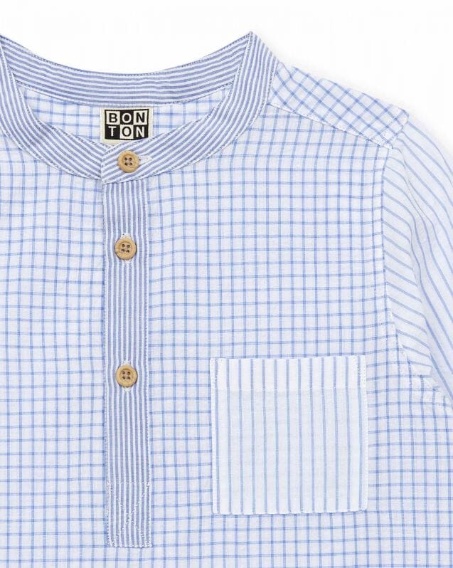 Hemd met print - Mix Ciel - Bonton