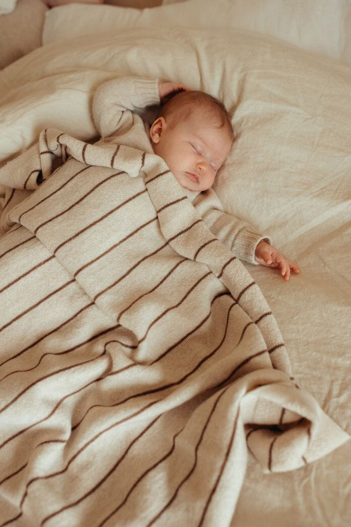 Deken Harry - Cream / Mocha