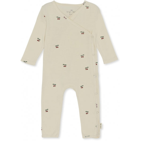 New born onesie - cherry - Konges Slojd