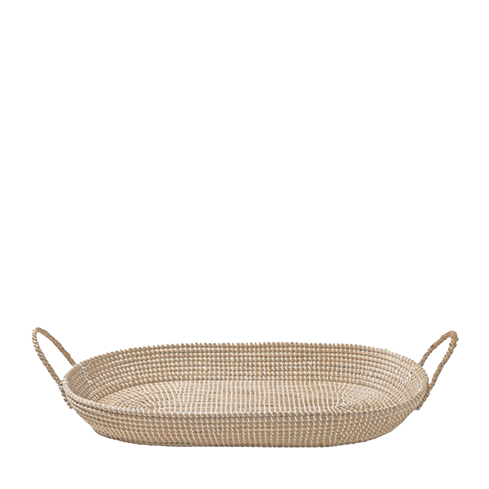 Reva Seagrass Changing Basket - Natural - Olli Ella