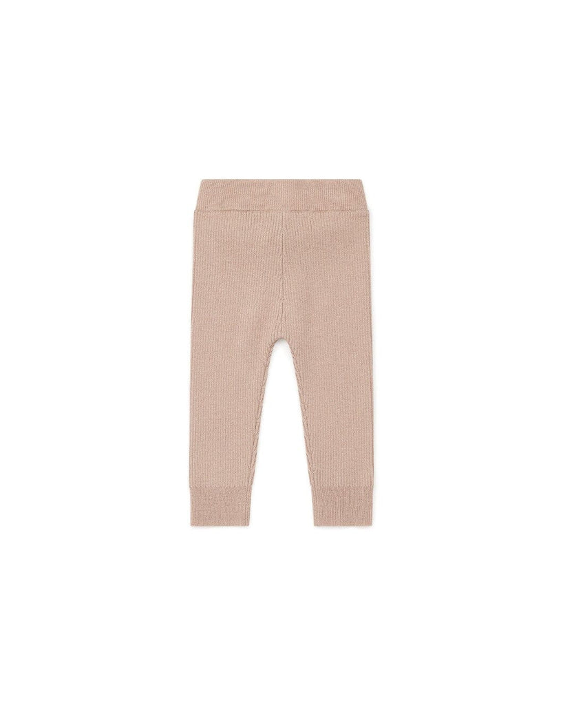 Gebreide legging baby - Rose - Bonton