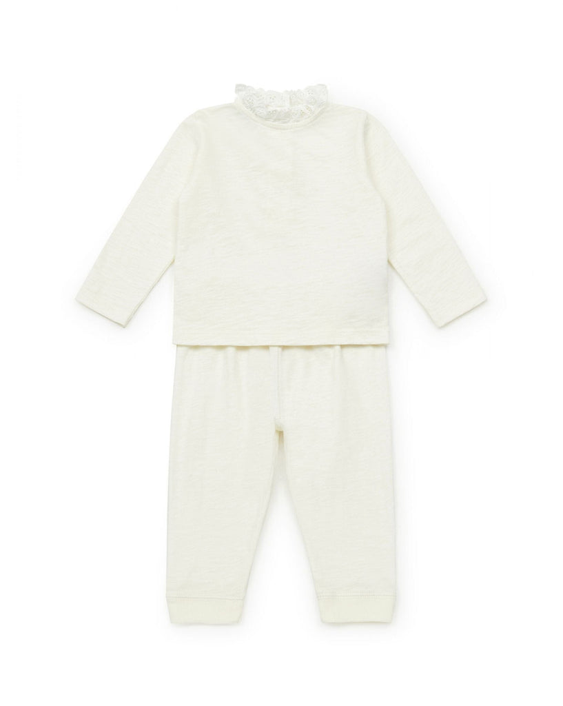 Baby set - Creme - Bonton