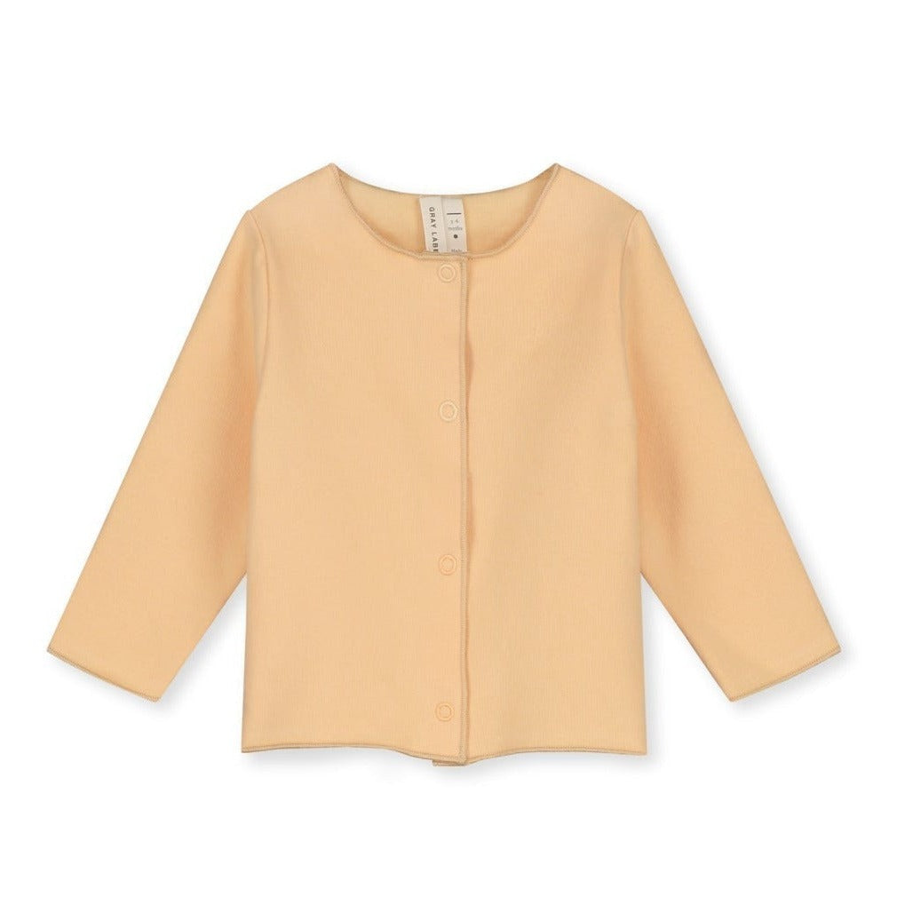 Baby cardigan - Apricot - Gray Label