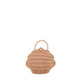 Rattan shell bag - Rose - Olli Ella