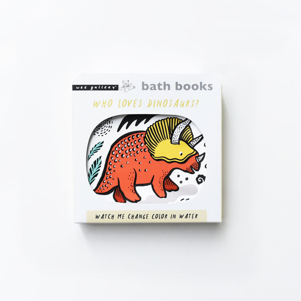 Wee Gallery - Badboekje - Color Me Dinosaurs