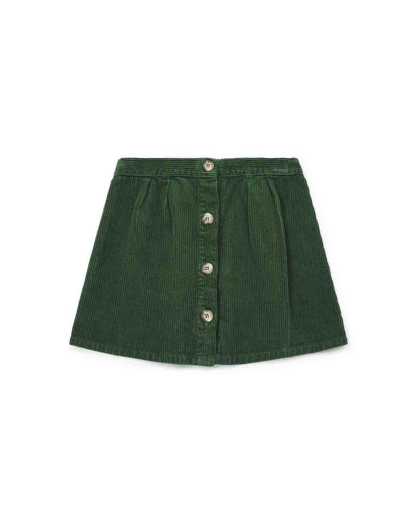 Corduroy rok - donkergroen - Bonton
