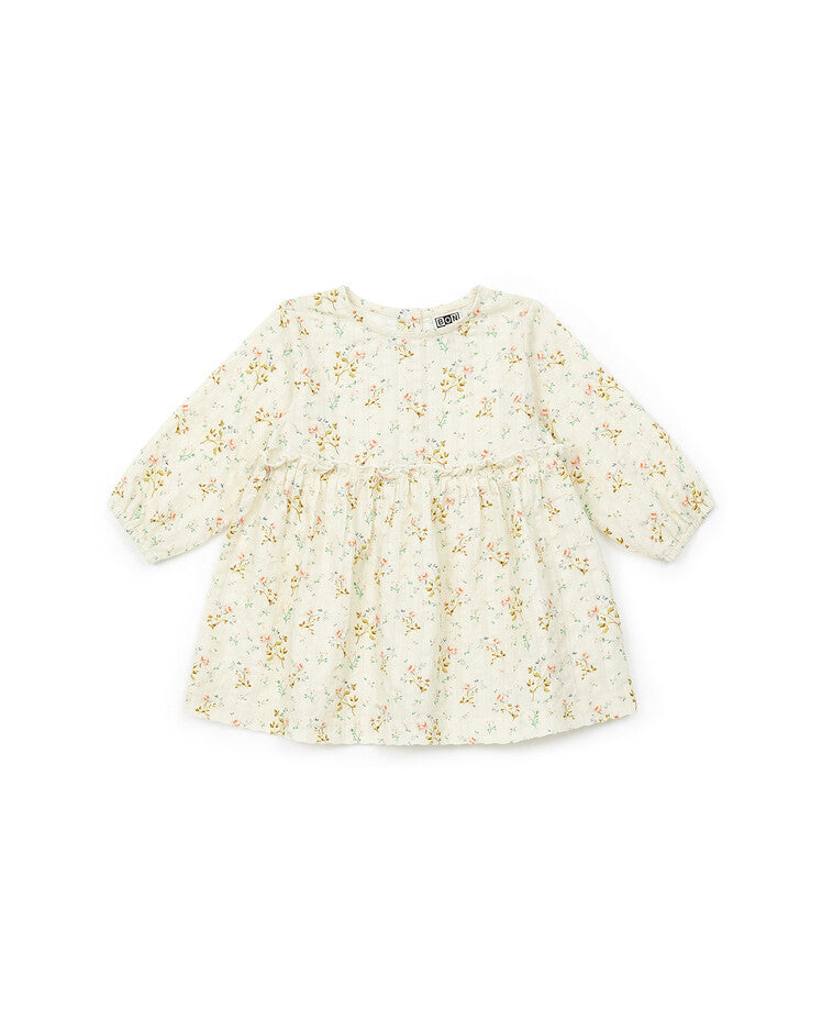 Kleedje - imp daisy creme - Bonton