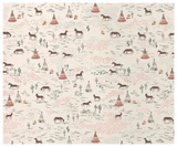 Inpakpapier - Chevaux heureux 10m - Maileg