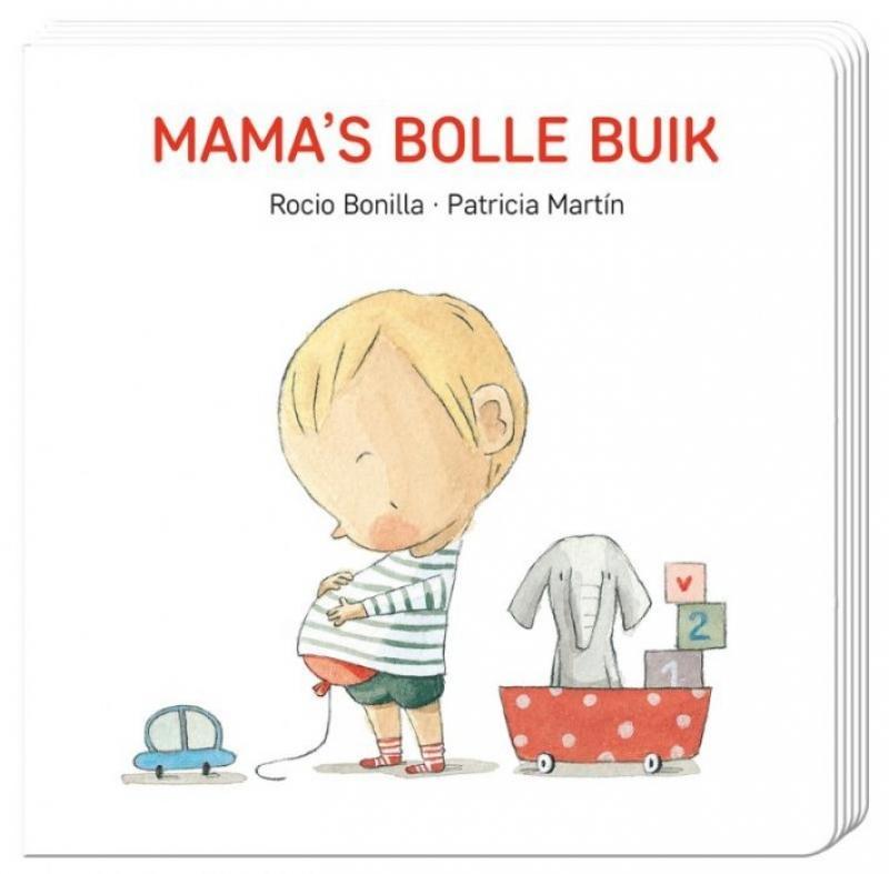 De Vier Windstreken - Kartonboekje Mama's bolle buik - Patricia Martin