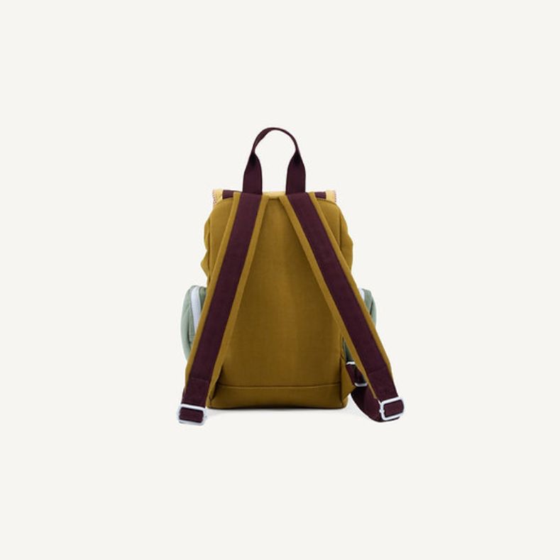 Backpack small - meadows adventure khaki green - Sticky Lemon