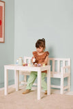 Set banc et table de jardin - Kid's Concept