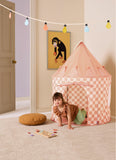 Spielzelt - Check Apricot - Kid's Concept 