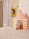 Spielzelt - Check Apricot - Kid's Concept 