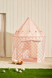 Spielzelt - Check Apricot - Kid's Concept 